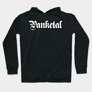 Panketal written with gothic font Hoodie